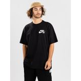 Nike SB Skateshirt met logo - Zwart