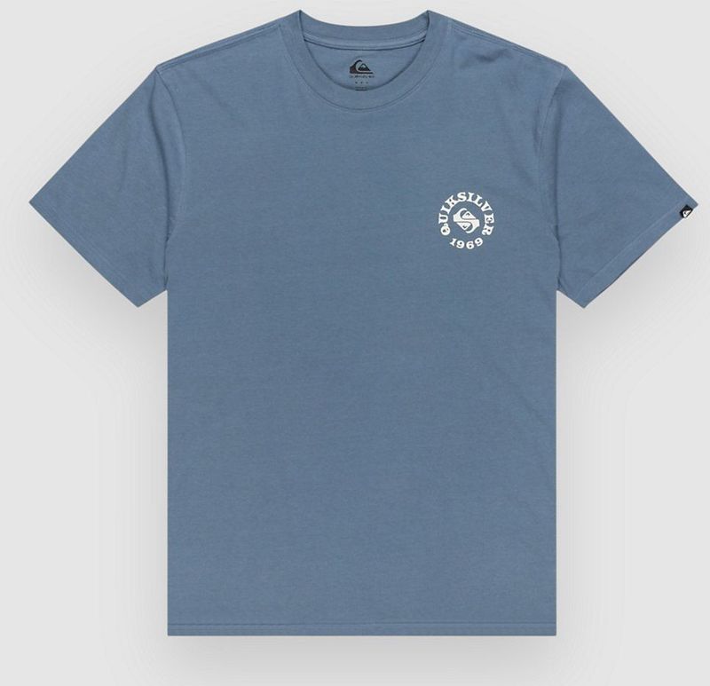 Quiksilver - Evo Summer Salt - T-shirt - Katoen Gerecycled Katoen Jersey - Korte Mouwen