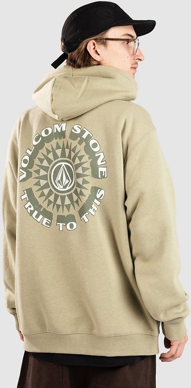 Volcom - Watanite Hoodie - Groen - Fleece Hoodie - Heren