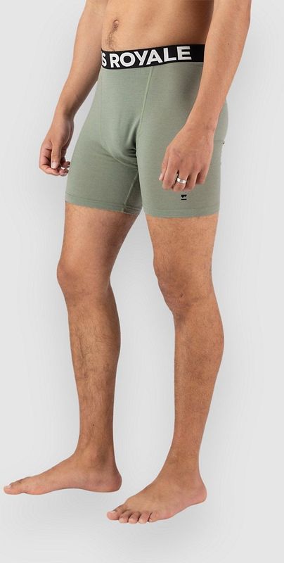 Mons Royale - Hold em Boxer - Merino-ondergoed - Groen