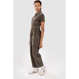 Santa Cruz - Line Up Utility Jumpsuit - Grijs - Dames