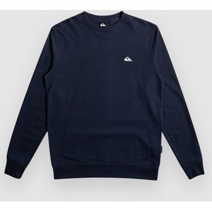Hoodie - Navy - Met Logoprint - Lange Mouwen