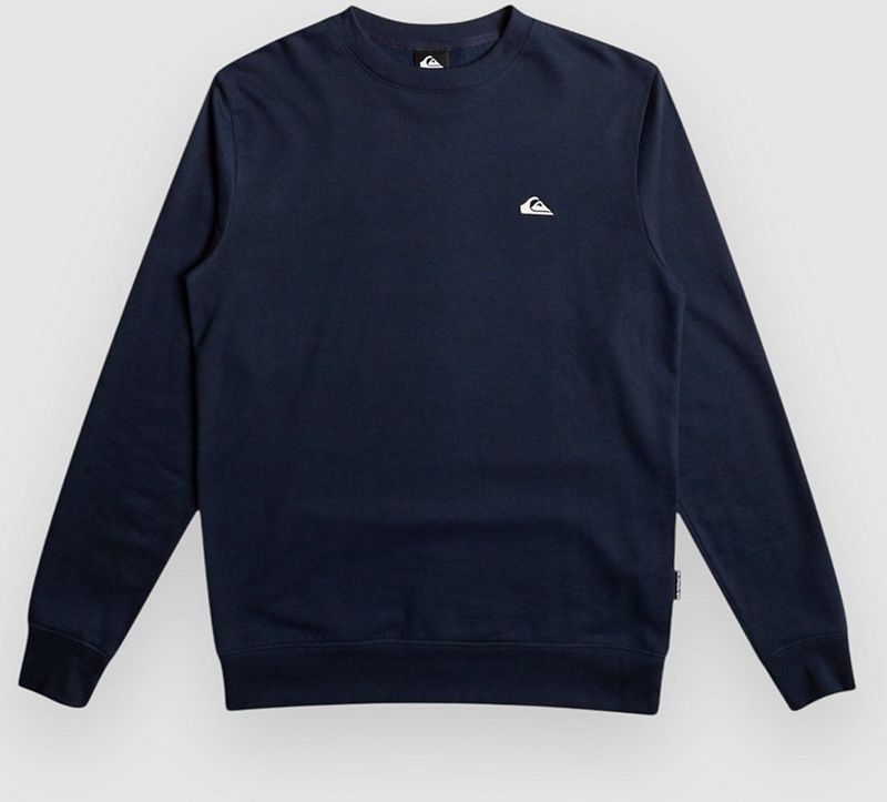 Hoodie - Navy - Met Logoprint - Lange Mouwen