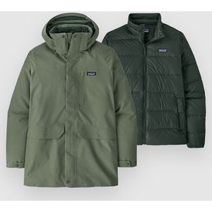 Patagonia - Tres 3-in-1 Parka - Old Growth Green - Herenjas