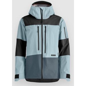 Ortovox - Womens Ravine Free 3L Jacket - Ski-jas - Turkoois - Waterdicht