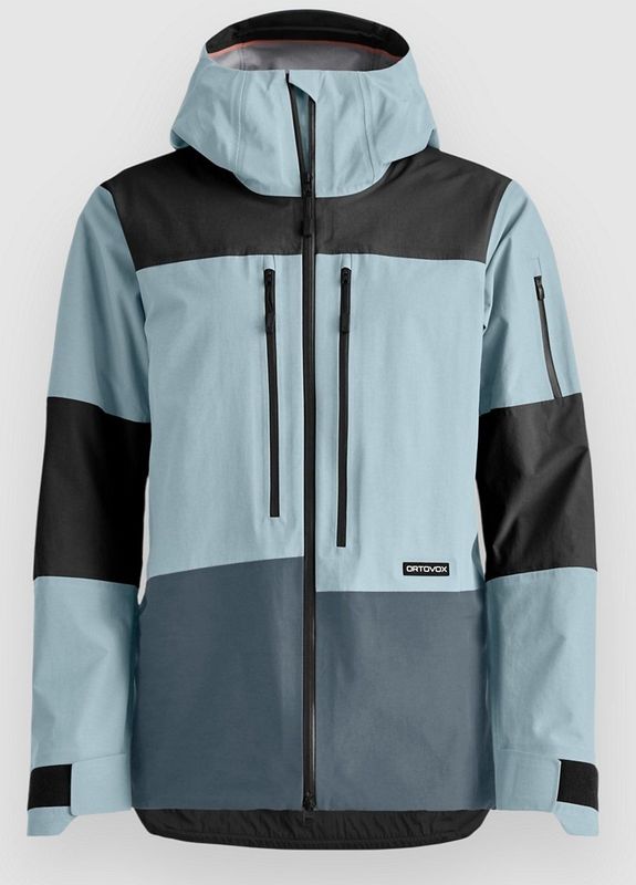 Ortovox - Womens Ravine Free 3L Jacket - Ski-jas - Turkoois - Waterdicht