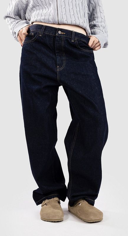 Carhartt Work In Progress - Damesjeans - Katoen - Los Model - 5-Pocketdesign