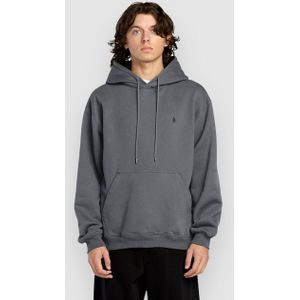 Volcom - Single Stone Pw Hoodie - Grijs - Fleece Hoodie - Heren