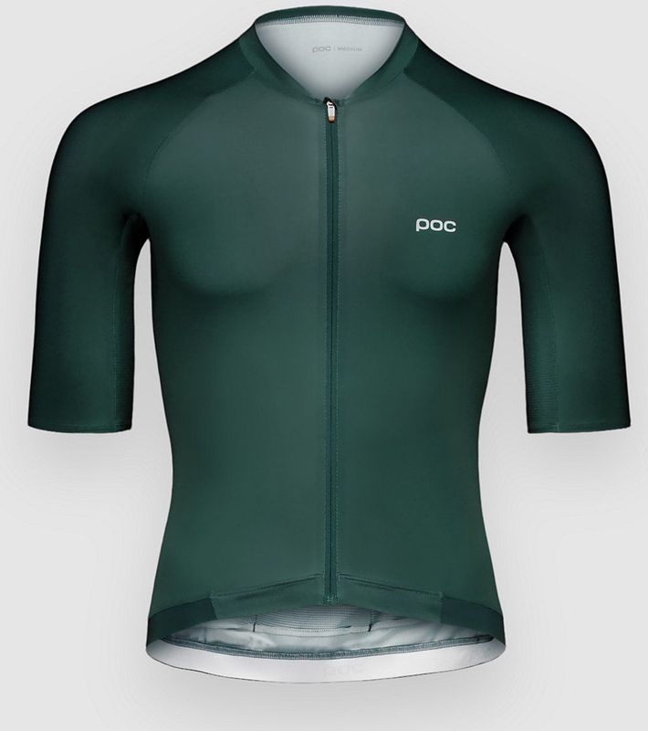 POC - Pristine Jersey - Fietsshirt - Groen/Blauw - 85% Polyester, 15% Elastaan