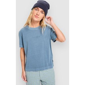 Quiksilver - T-shirt Essential - China Blue - Lange Mouwen - 100% Katoen