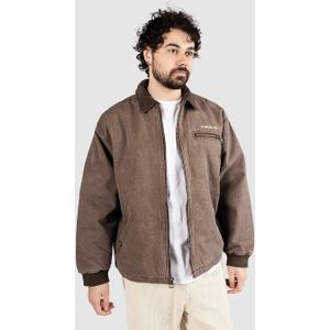 Quiksilver - Shaper - Gewatteerde Jas - Bruin - Heren