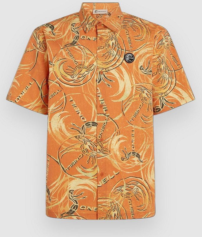 O´NEILL - O´Riginals - Overhemd - Blauw - Korte Mouwen - UPF 50+