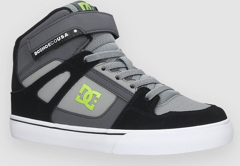 DC Shoes - Pure High-Top EV - Sneakers - Zwart/Grijs