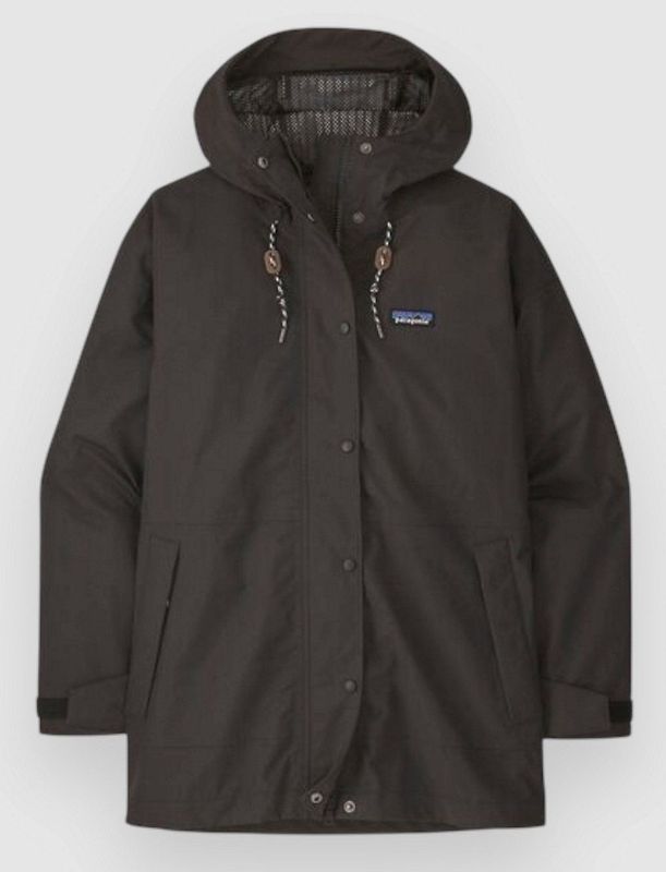 Patagonia - Outdoor Everyday Rain Jacket - Regenjas - Grijs/Zwart - Waterdicht