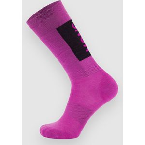 Mons Royale - Atlas Merino Snow Sock - Skisokken - Roze