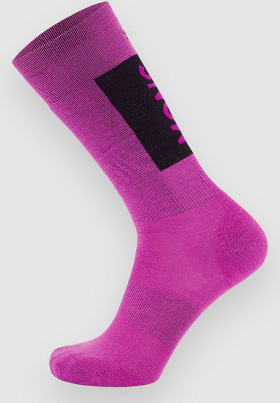 Mons Royale - Atlas Merino Snow Sock - Skisokken - Roze