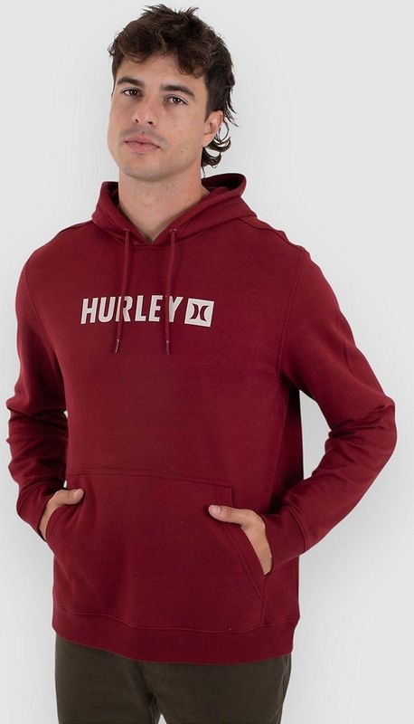 Hurley - The Box - Hoodie - Katoen-Polyester - Geborstelde Fleece