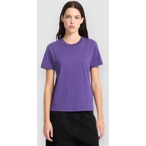 Volcom - Solid Stone Emb - T-shirt - Katoen - Dames - Korte Mouwen