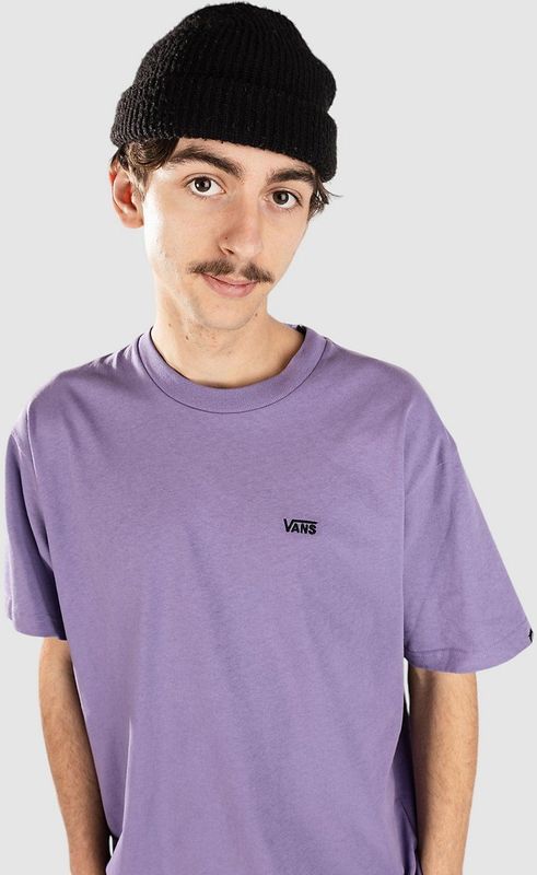 Vans - Left Chest II - T-shirt - Zwart - Katoen