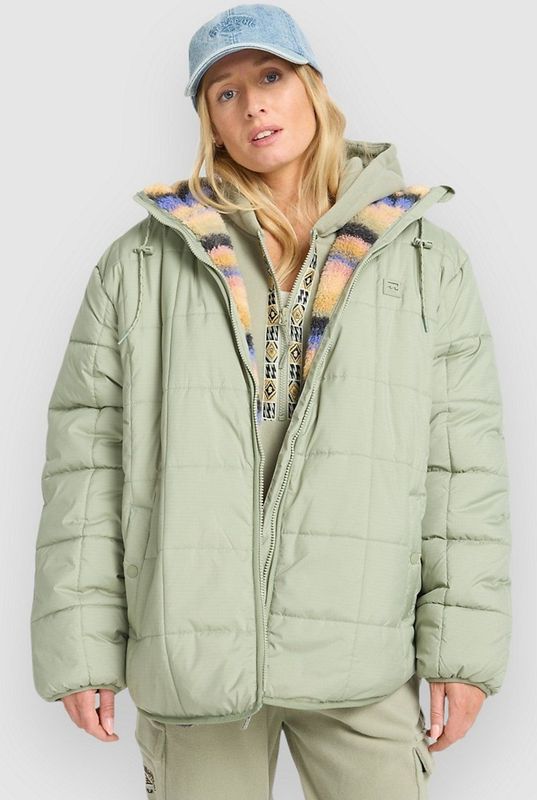 Billabong Womens Happy Camper Synthetisch jack (Dames |meerkleurig)