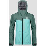 Ortovox - 3L Ravine - Shell Jas - Geen Kleur - Merino Deep Shell, DERMIZAX® NX, Winddicht, Waterdicht