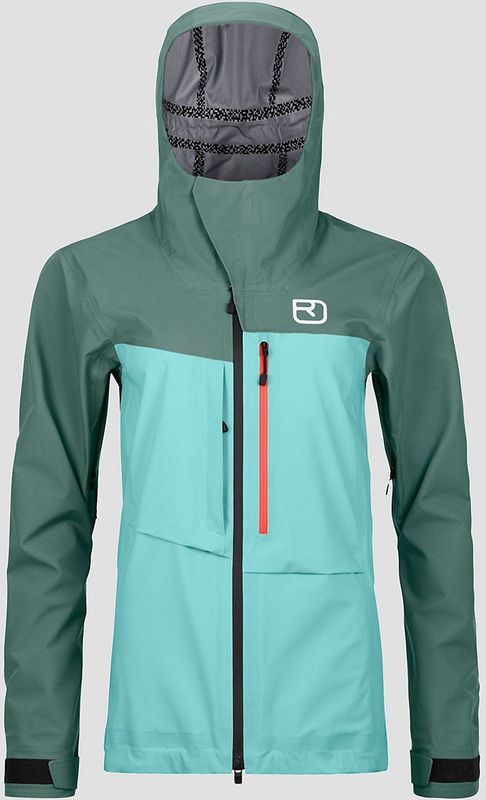 Ortovox - 3L Ravine - Shell Jas - Geen Kleur - Merino Deep Shell, DERMIZAX® NX, Winddicht, Waterdicht