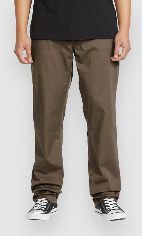 Volcom - Frickin Modern Stret - Chino Broek - Heren - Stretch - Normale Taillehoogte
