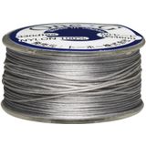 TOHO rijggaren - nylon - 46 meter - zilver