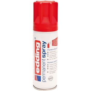 edding 5200 permanent spray - 200 ml - mat - verkeersrood