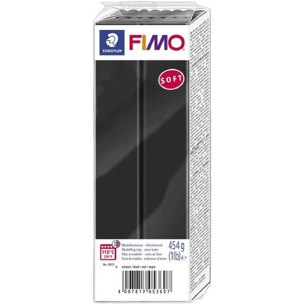 FIMO Professional oven-bake polymer clay, white, Nr. 0, 454 gr