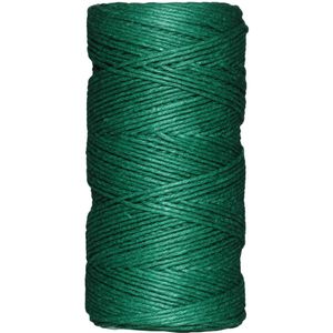 Hennep koord - 110 meter - 1 mm - groen