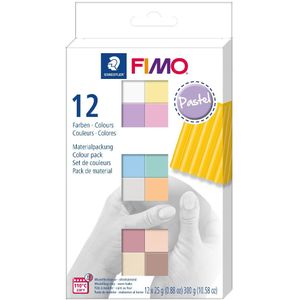 FIMO Soft set - 12 kleuren - pastel