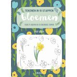 Boek - Tekenen in 10 stappen - bloemen