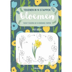 Boek - Tekenen in 10 stappen - bloemen