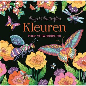 Kleurboek - Kleuren voor volwassenen - Bugs & Butterflies