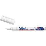 Artline textielstift - 1,2 mm - wit