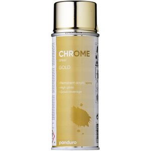 Chrome spraypaint - 200 ml - goud