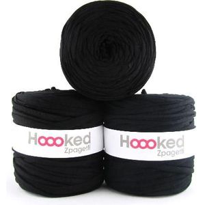 Hoooked Zpagetti - large - zwarte tint