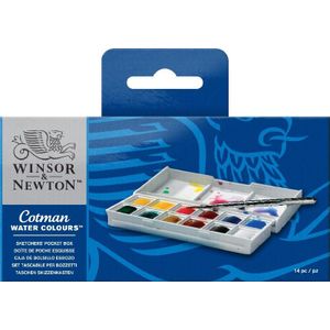 W&N Cotman Watercolour - pocketbox - basis