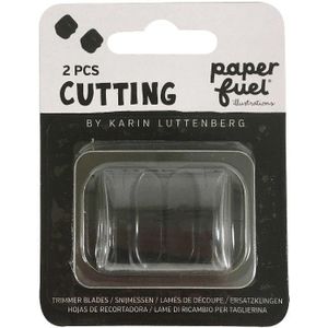Paperfuel - reserve mesjes voor papiersnijder - 2 stuks