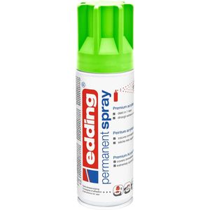 edding 5200 permanent spray - 200 ml - mat - neon groen