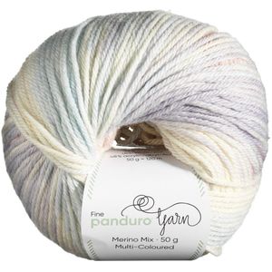 Panduro garen Merino Mix Multi-Coloured - licht pastel