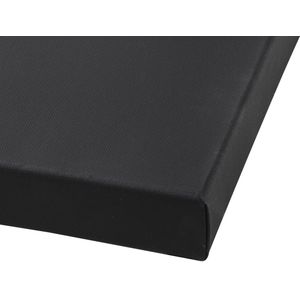 3D canvasdoek - zwart - 70x100 cm