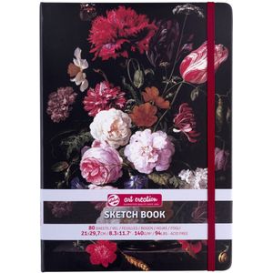 Dummy schetsboek - 21x30 cm - Stilleven met bloemen