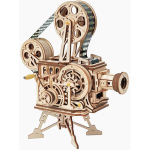 Robotime Vitascope - Houten Modelbouw, Sinterklaas Speelgoed Kerst Cadeau
