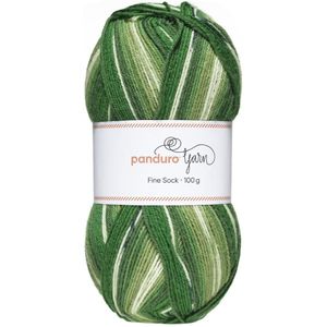 Panduro garen Fine Sock - groen mix