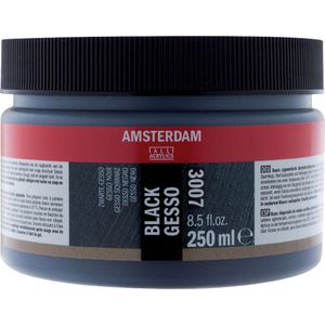 Amsterdam gesso - 250 ml - zwart
