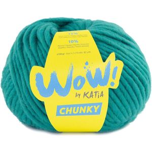 Katia WOW Chunky - esmeralda 66