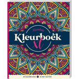 Kleurboek XL Mandala - 2 Boeken - Glitter en Zilver Effect