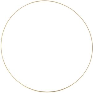 Metalen ring - 60 cm - goudkleurig